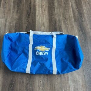 Very large Chevy Duffle Bag.  This bag is huge!